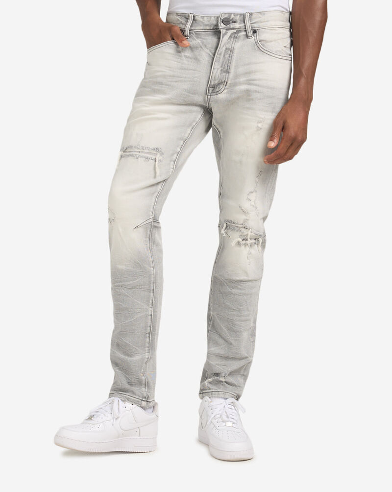 Smoke Rise Heavy Whisker Slim 5Pkt Jeans JP25508SNZ-GRY Grey 1