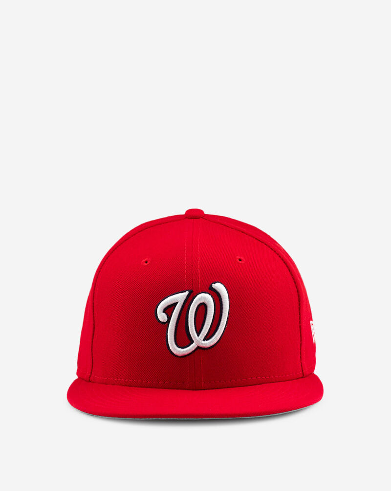 New Era Washington Nationals Basic Snapback 11590989 Red 2