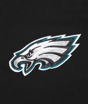 Philadelphia Eagles Wingspan Fleece Cropped Pull Over Hoodie