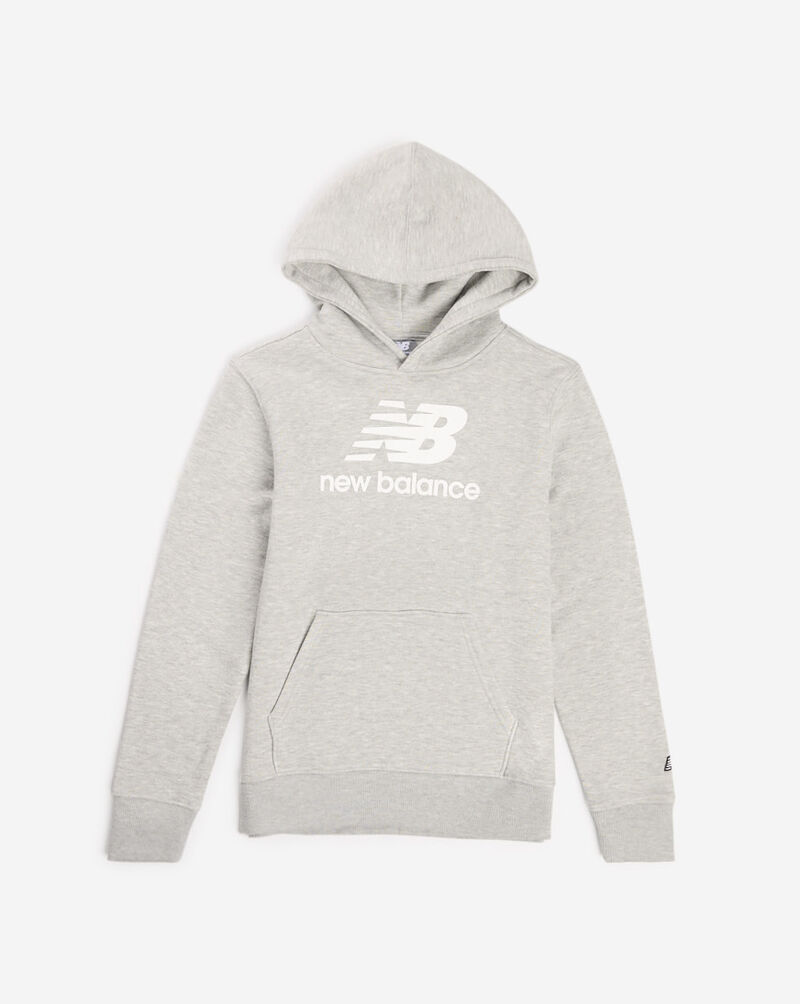 New Balance Boys' Fleece Pullover Hoodie LAK43J02AGTF Grey 1