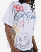 Smoke Rise Smiley Tee KT26S425SN-WHT White 3