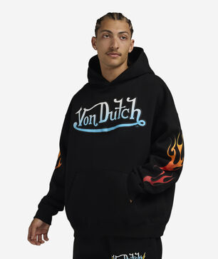 Flames Foil Hoodie 