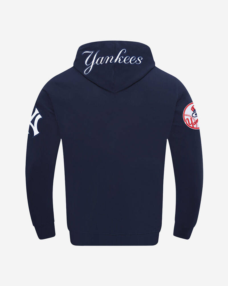 PRO STANDARD New York Yankees Gerrit Cole #45 Classic Player Double Knit Pull Over Hoodie  LNY5315895-MDN Blue 2