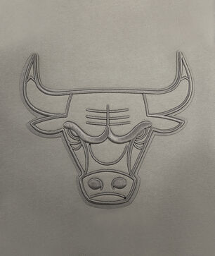 Chicago Bulls Neutral Drop Shoulder Fleece Crewneck