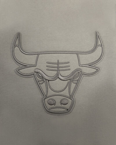 Chicago Bulls Neutral Drop Shoulder Fleece Crewneck