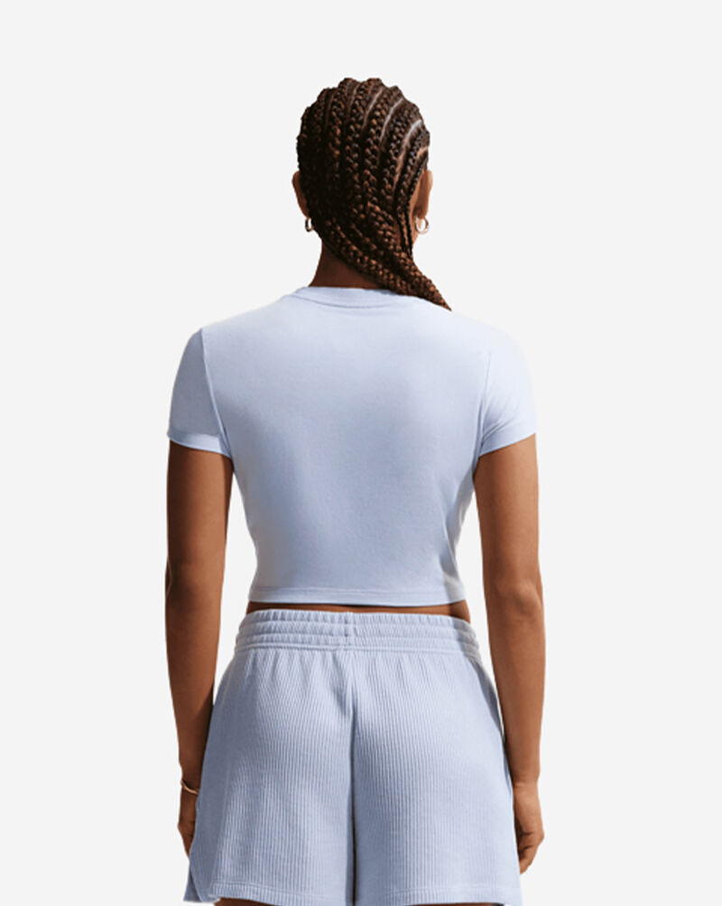 Nike Chill Knit Cropped T-Shirt HF9538-407 Blue 2