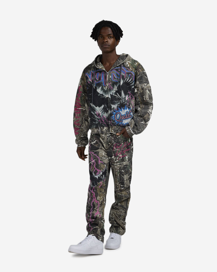 Shop First Row Real Tree Camo Hoodie Jacket FRJ2100S-CAM camo