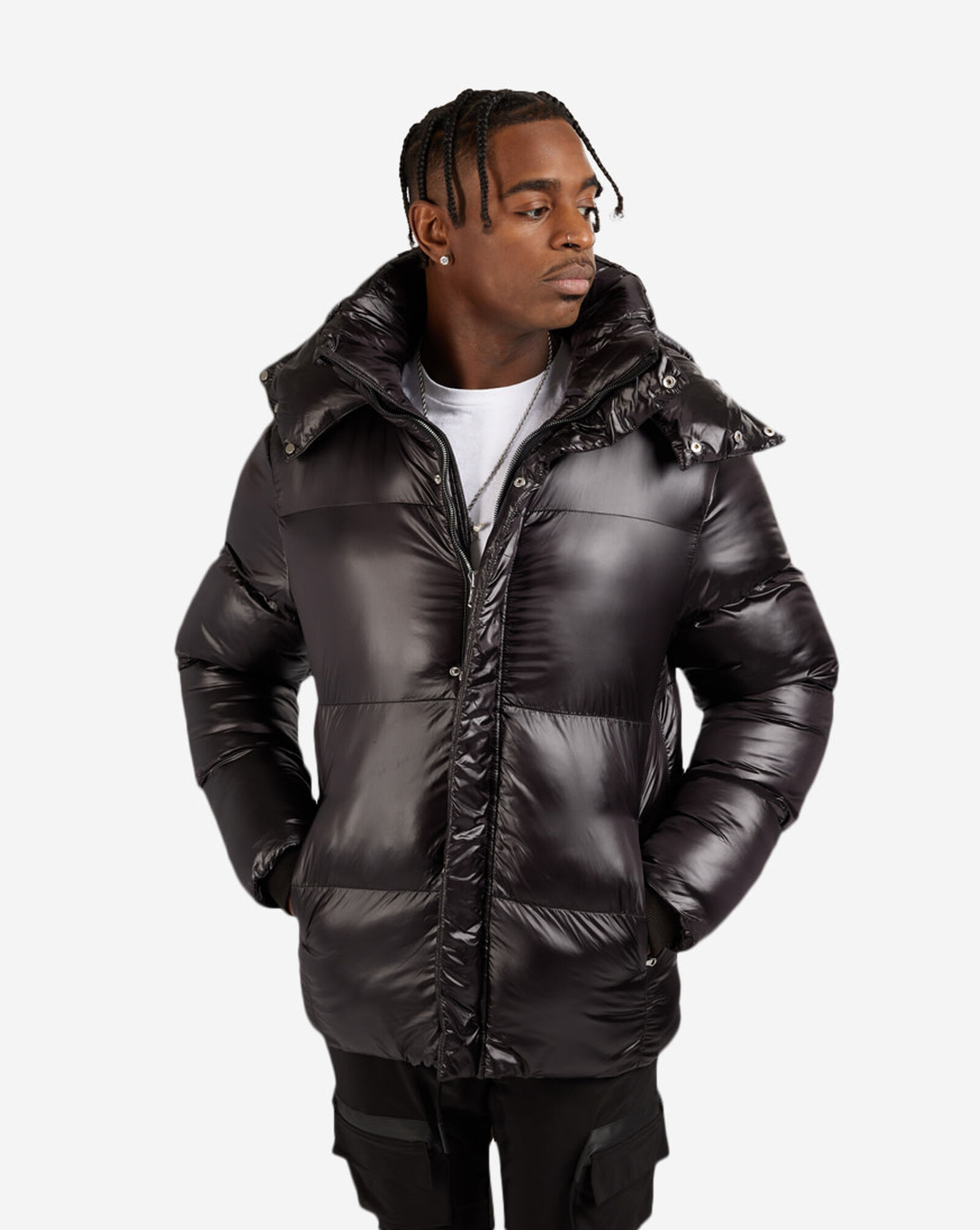 Shop Jordan Craig Astoria Bubble Jacket 91542BLK black SNIPES USA