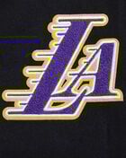 PRO STANDARD Los Angeles Lakers Retro Classic Rib Wool Varsity Jacket BLLH56220-BKY Black 4