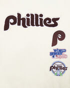 PRO STANDARD Big Girls' Philadelphia Phillies Retro Classic Rib Fleece Crewneck LPHBC315130-EBK cream 4