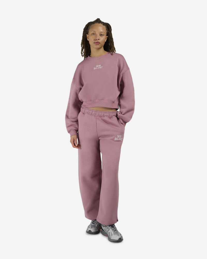 New Balance Trackside Fleece Crew WT61935I-RSE  4