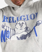 True Religion No. 1 Logo Big T Hoodie 110786-GRY Grey 3