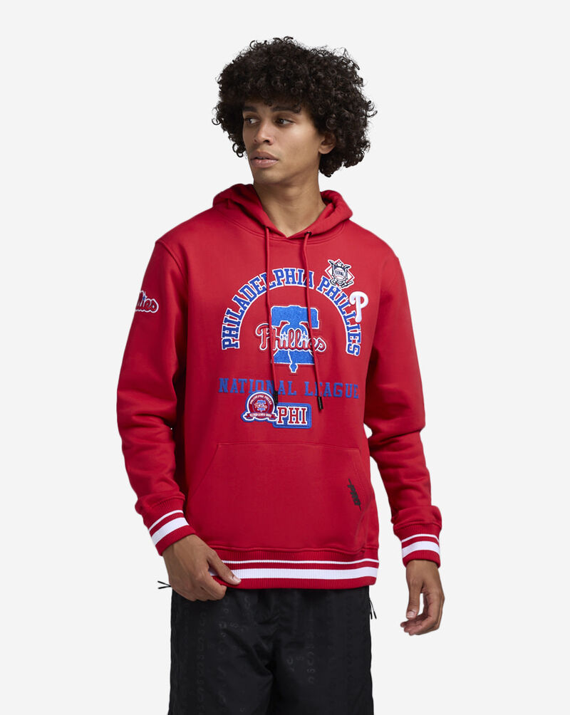 PRO STANDARD Philadelphia Phillies Pro Area Code Hoodie LPH5314646-RED Red 1