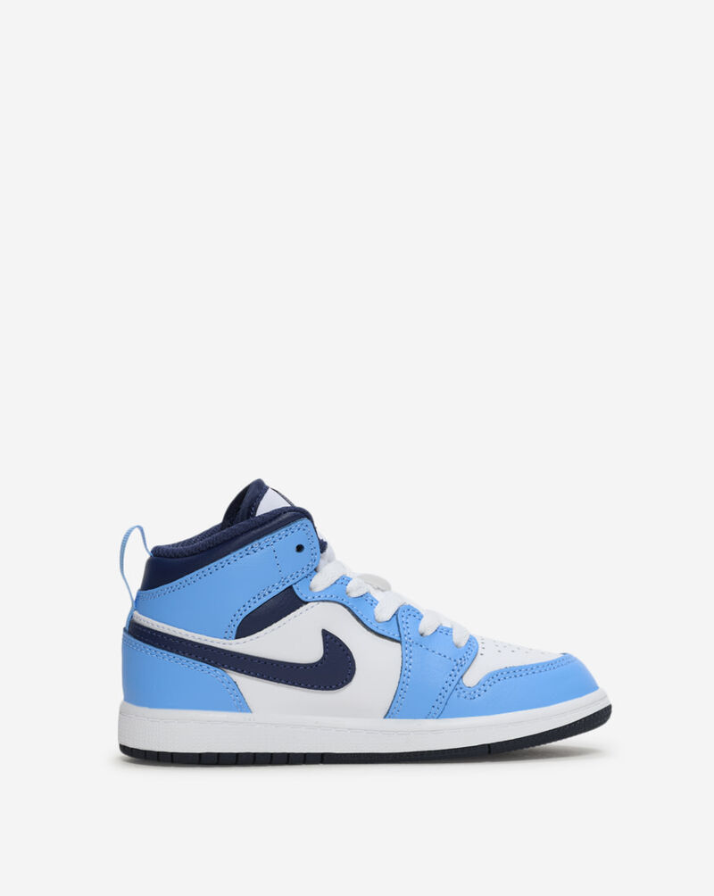 Jordan Little Kids' Air Jordan 1 Mid DQ8424-405 Blue 4