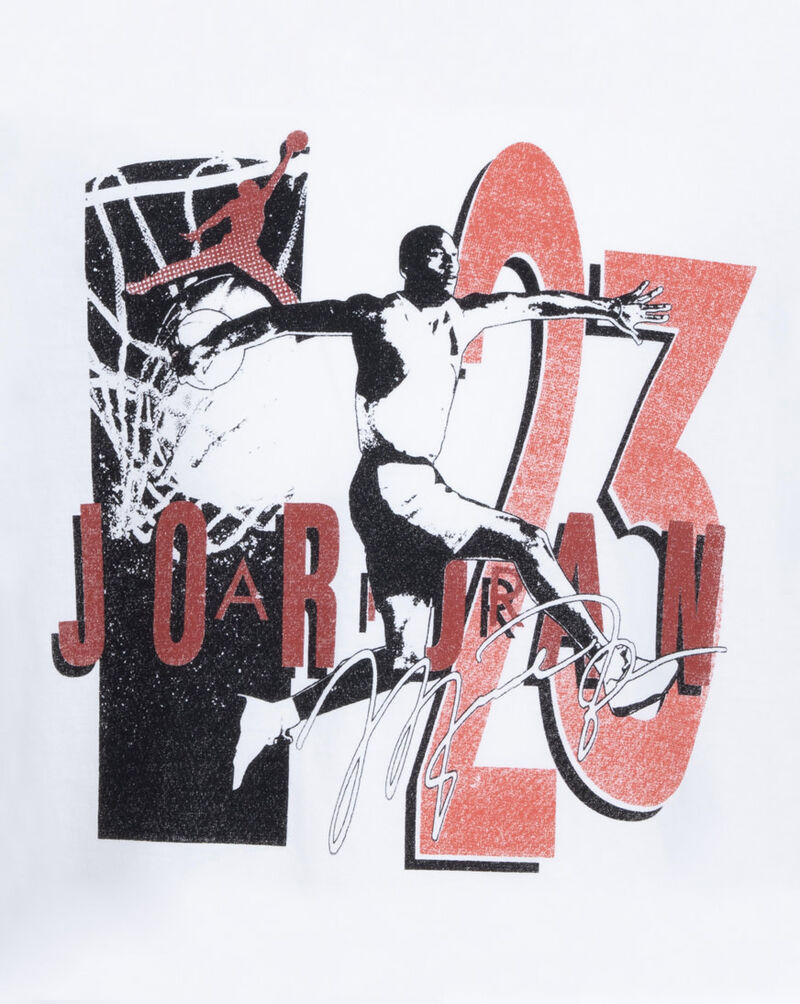 Jordan Grade School The Jersey Tee 95C978-001 White 2
