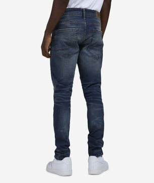 Distressed 5-Pocket Rip and Repair Jeans