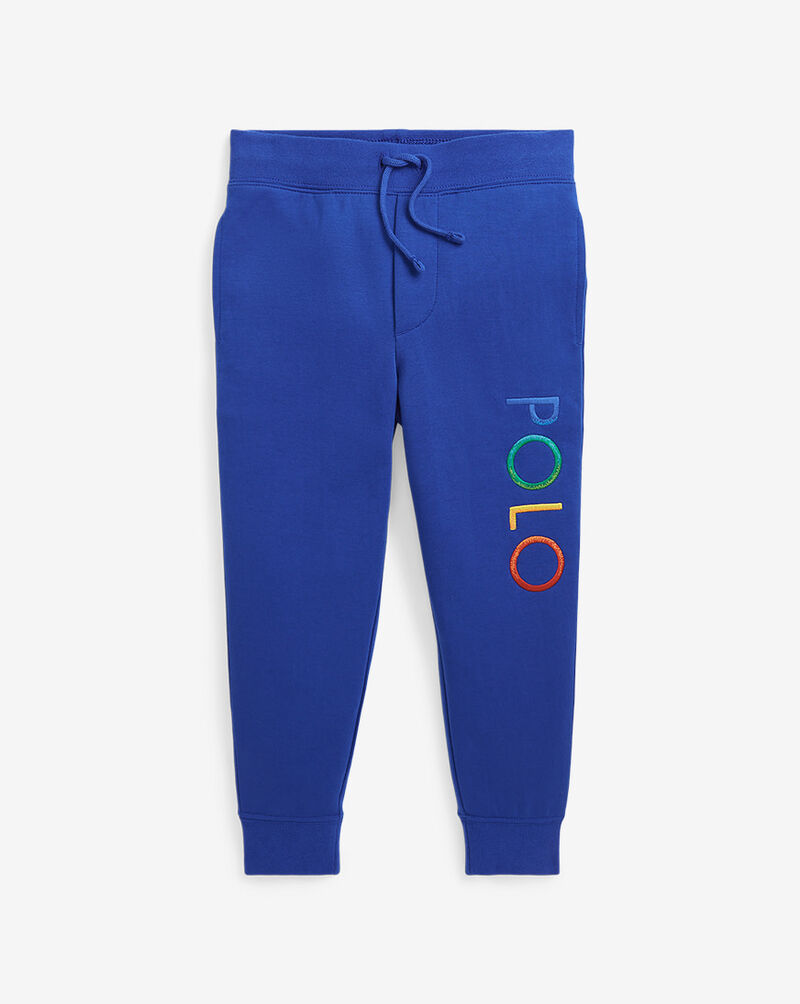 Polo Ralph Lauren Pre-School Ombr&eacute;-Logo Double-Knit Jogger Pant 322936098001-BLU Blue 1