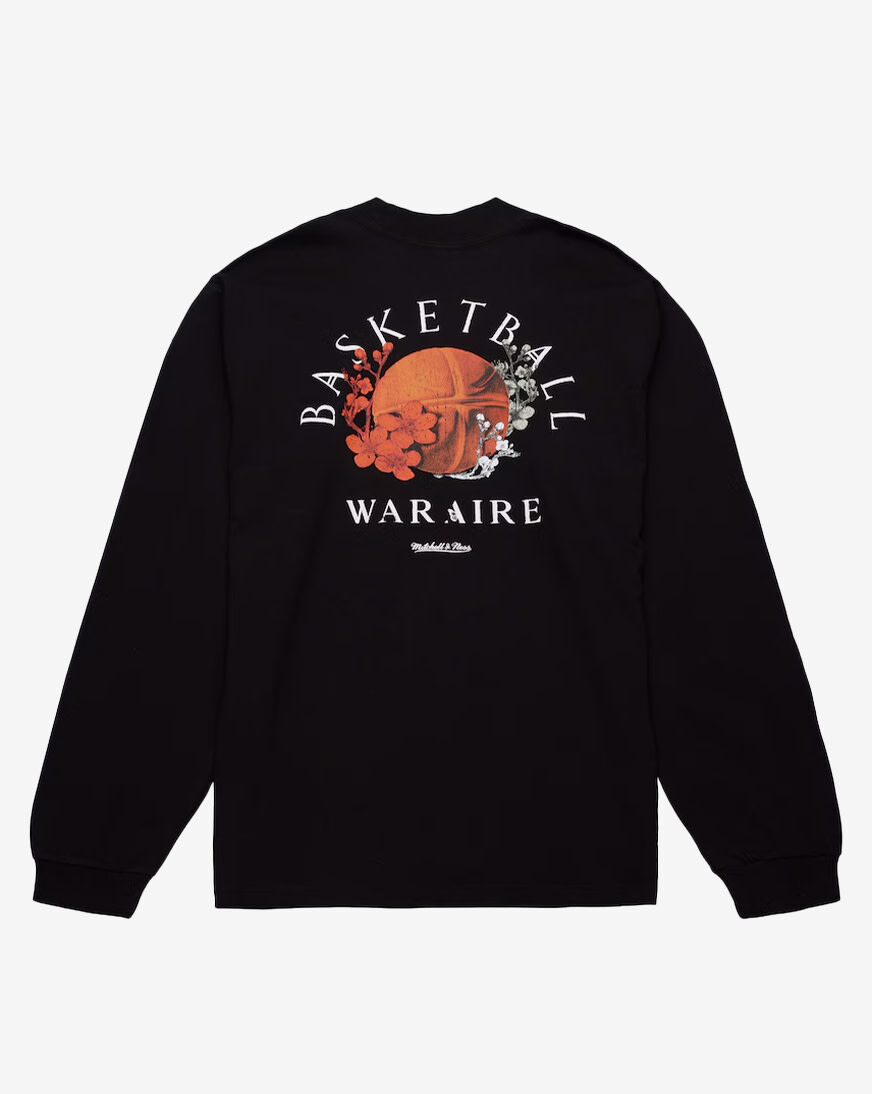 Shop Mitchell Ness Mitchell and Ness x Waraire Mock Neck TP10622