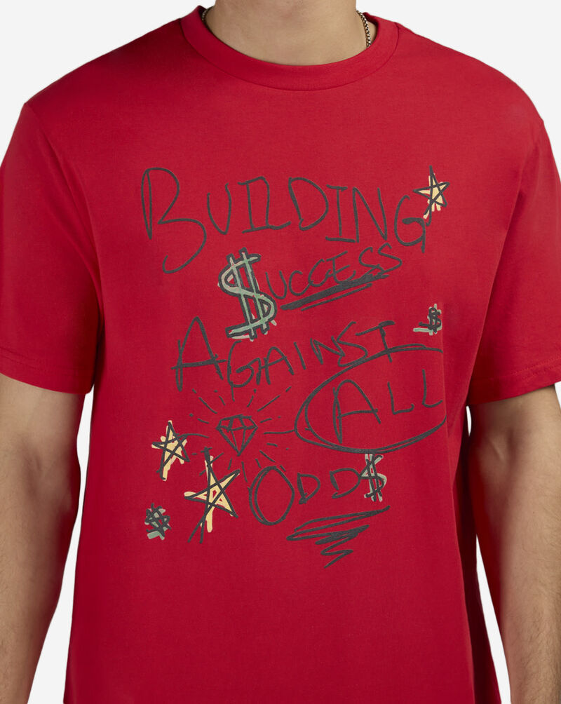 Mister Tee Build Success AOO Tee MTUS485-US-00491 Red 3