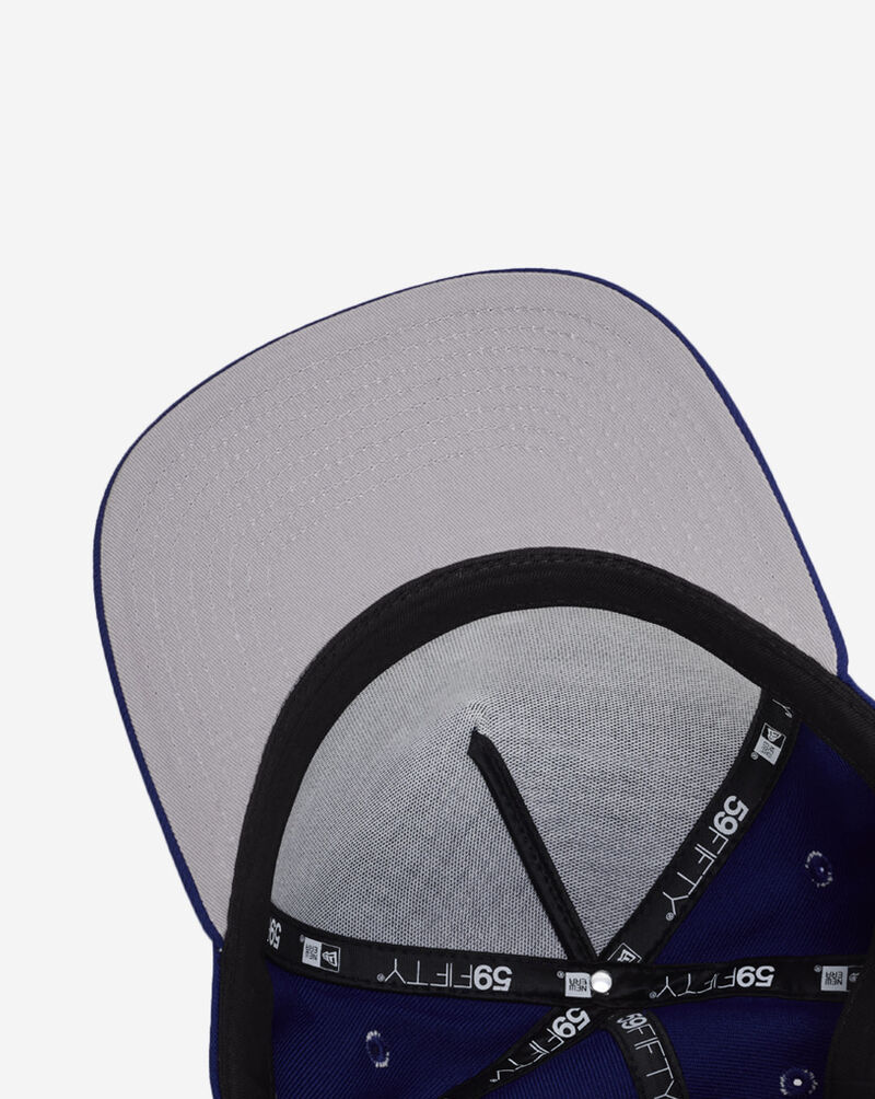 New Era 59Fifty Los Angeles Dodgers A-Frame Fence Fitted Hat 60693487 Blue 4