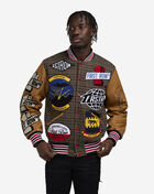 First Row Varsity Jacket FRJ0075S-BRW Brown 1