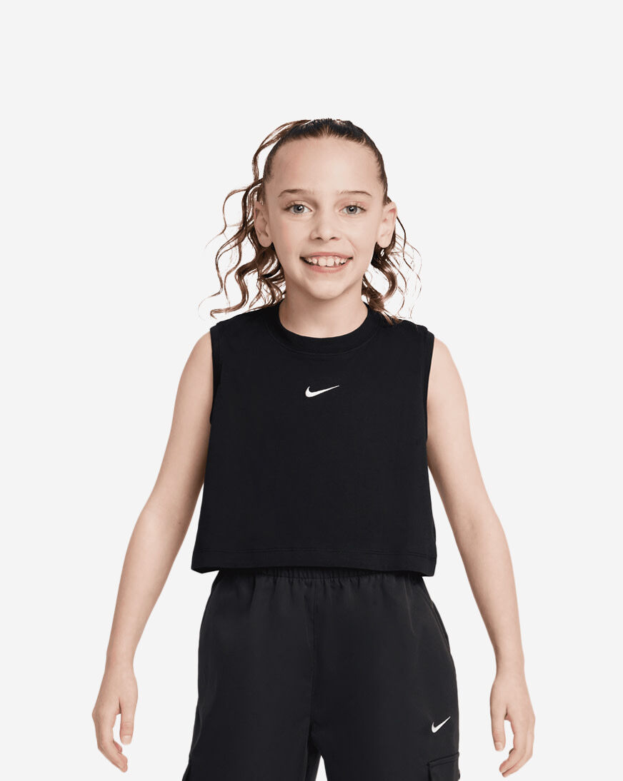 Shop Nike Big Kids' NSW Tank HQ1457-010 black | SNIPES USA