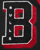 PRO STANDARD Chicago Bulls Mash Up Rib Wool Varsity Jacket  BCB6515750-BRK Black 4