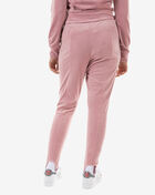 Pintuck Velour Stirrup Pants