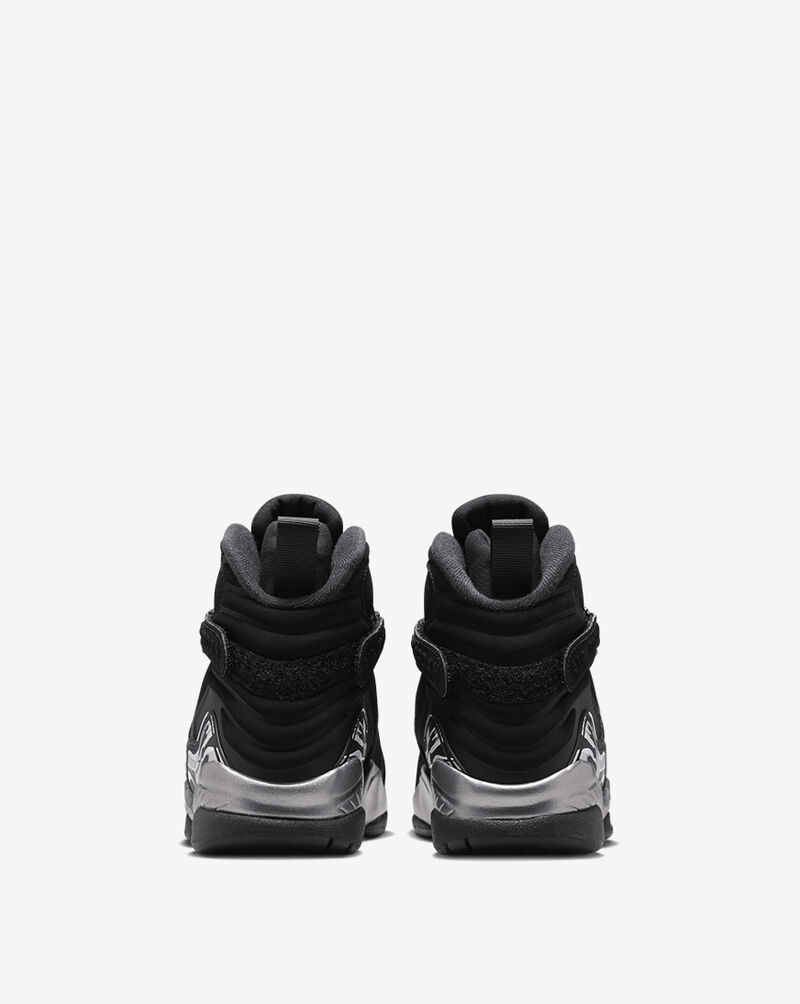 Jordan Big Kids' Air Jordan 8 Retro "Chrome" 305368-007 Black 4