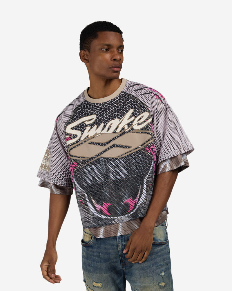 Smoke Rise Champion Mesh Tee KT26S471SN-OYS Grey 1