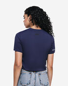 PRO STANDARD Seattle Seahawks Script Tail Boxy Tee FSSA410211-MDN Blue 3