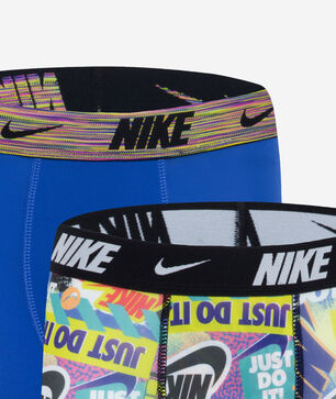 Big Kids' 2PK Printed Long Boxer Briefs