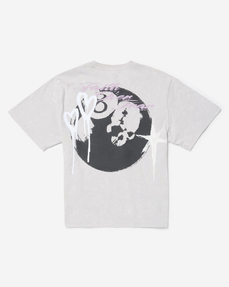 Smoke Rise Kids' Distressed Visionary Graphic Tee BKT26F558SN White 2