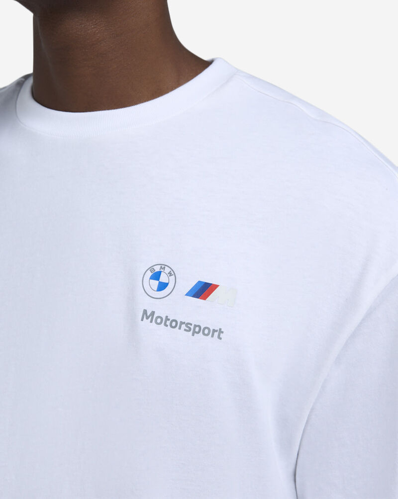 Puma BMW Motorsport Stacked Logo Tee 62922202 White 3