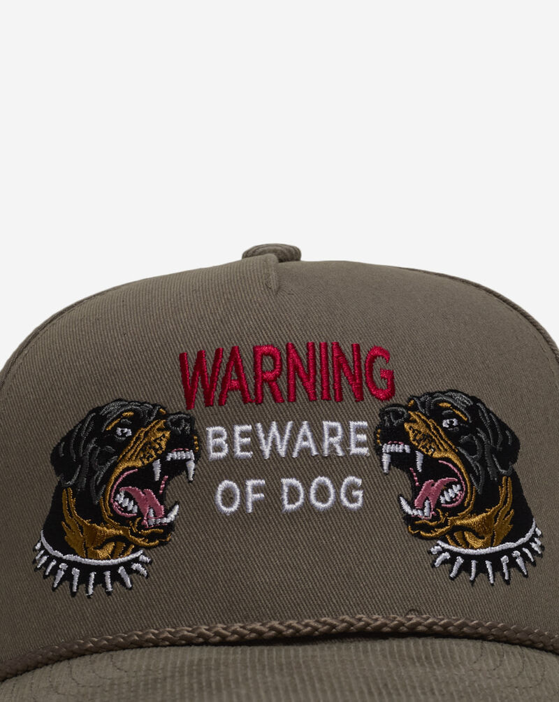 Field Grade Beware Of Rotty Twill Corduroy Trucker Hat 1004741 Grey 2
