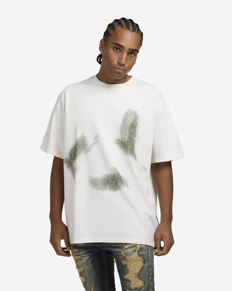 Valabasas Rebel Doves Tee VLBS91080-WHT White 1