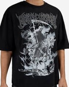 Graphic Tees Grim Reaper Horse Tee RSF5-001-001 Black 3