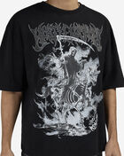 Graphic Tees Grim Reaper Horse Tee RSF5-001-001 Black 3
