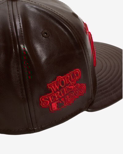 59Fifty 45th Anniversary Philadelphia Phillies Leather Fitted Hat 59Fifty 45th Anniversary Philadelphia Phillies Leather Fitted Hat