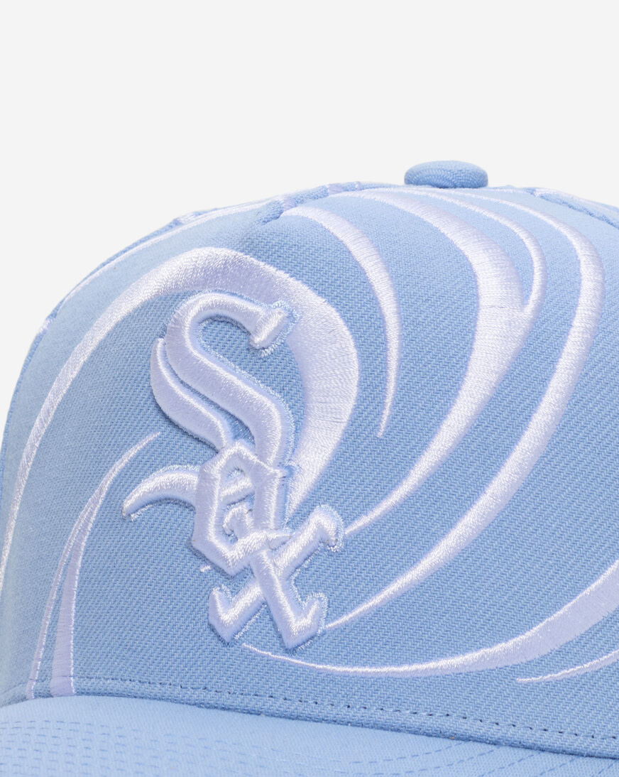 Shop Mitchell Ness Chicago White Sox Pro Pinch Swirl Snapback Hat