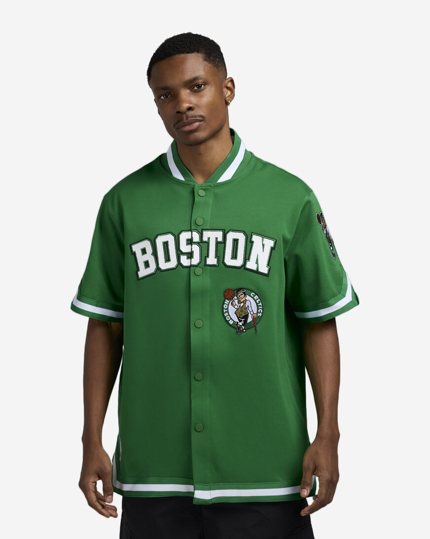 Shop PRO STANDARD Boston Celtics Warmup Jacket BBC1515583-KGR