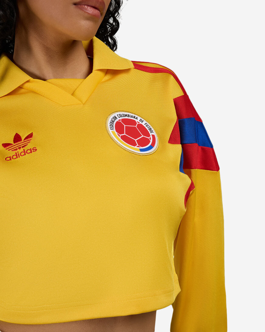 Shop adidas Colombia Reconstructed Bringback Jersey KE2299 yellow