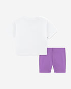 Toddler Retro 1984 2-Piece Bike Shorts Set