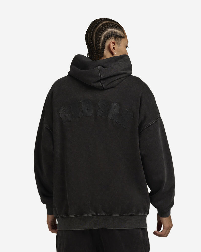 PRO STANDARD Boston Red Sox Washed Vanguard Hoodie LBR5315250-WBK Black 2