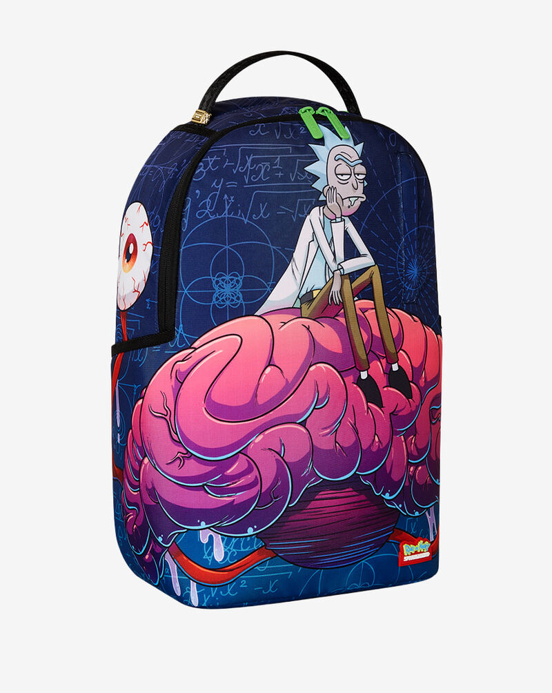 Sprayground Rick And Morty Brain Shark DLXR Backpack  B7183 Multi 4