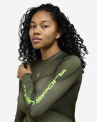 Jordan Sport Long-Sleeve Graphic Top HF9480-045 Green 3