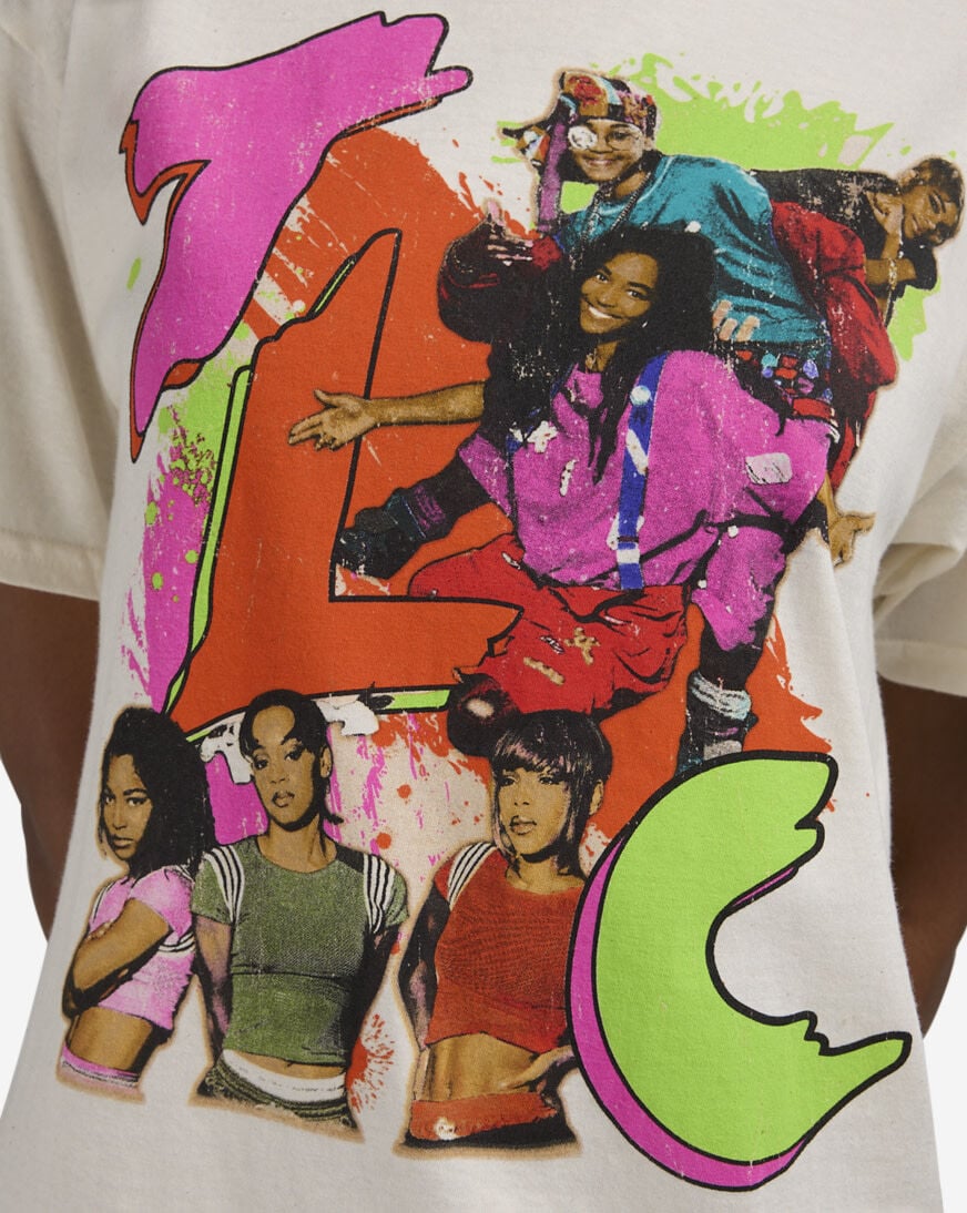 Ocupa オキュパ　NONKI Graphic Tee Shop Graphic Tees TLC Mashup Tee TLC146481 beige | SNIPES USA