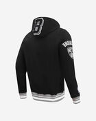 Brooklyn Nets Mash Up Rib Fleece Pull Over Hoodie