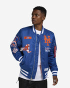 New Era Alpha Industries New York Mets Bomber Jacket 60684039 Blue 1