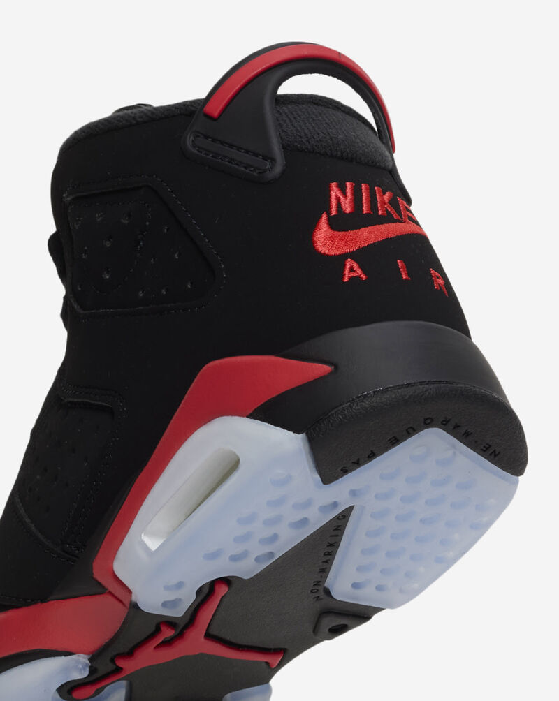 Jordan Big Kids' Air Jordan 6 Retro "Infrared Salesman" IQ1275-001 Black 8